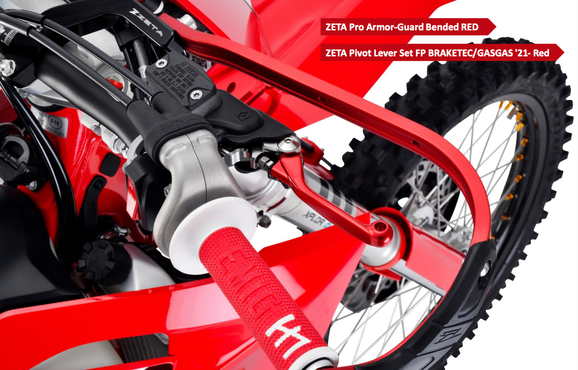 ZETA Pivot Lever Set FP BRAKETEC/GASGAS 24 - zeta-racing.com.ua